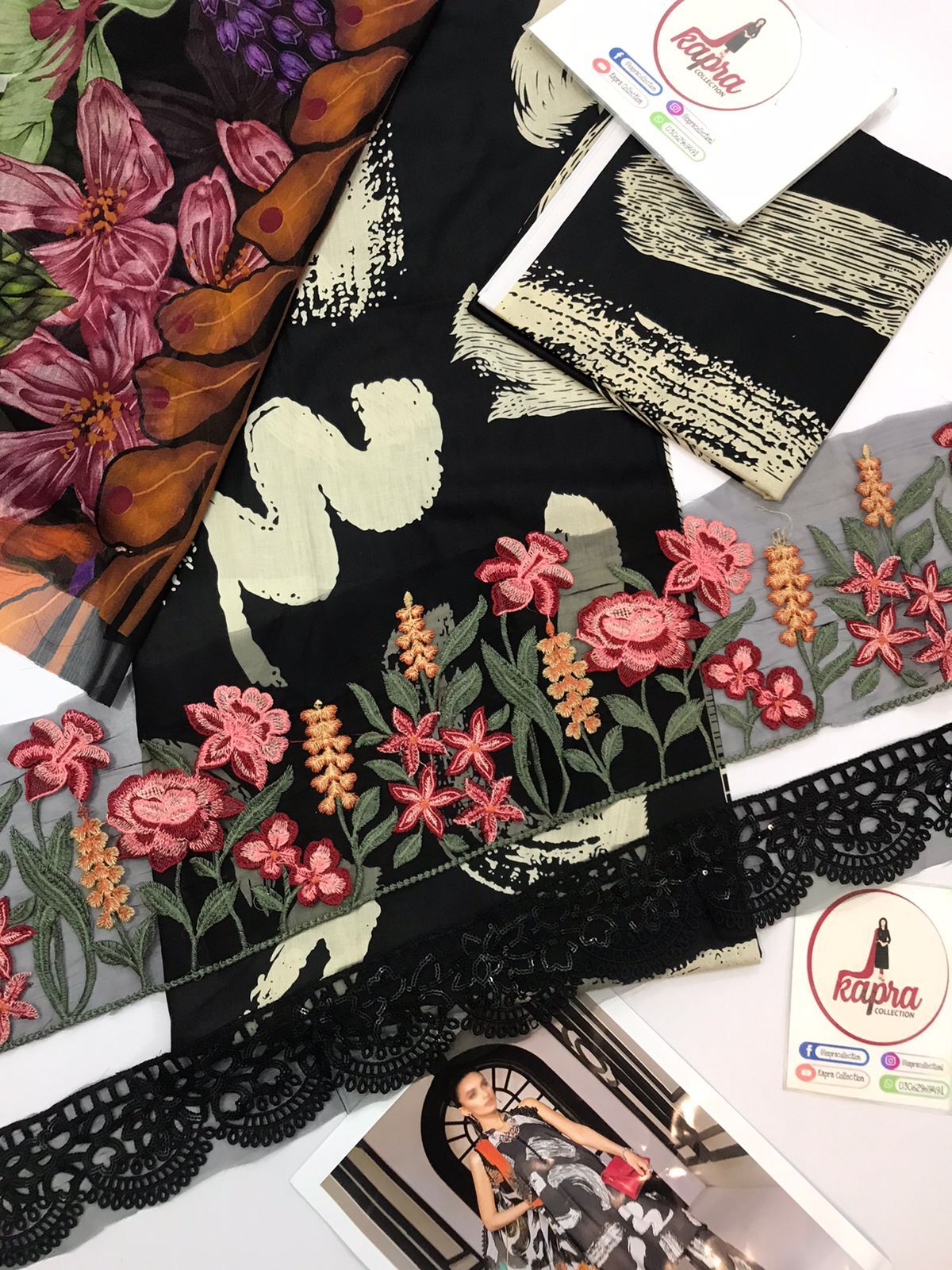 Lawn for women clothing (UNSTITCHED) by Kapra Collection - Kapra Collection