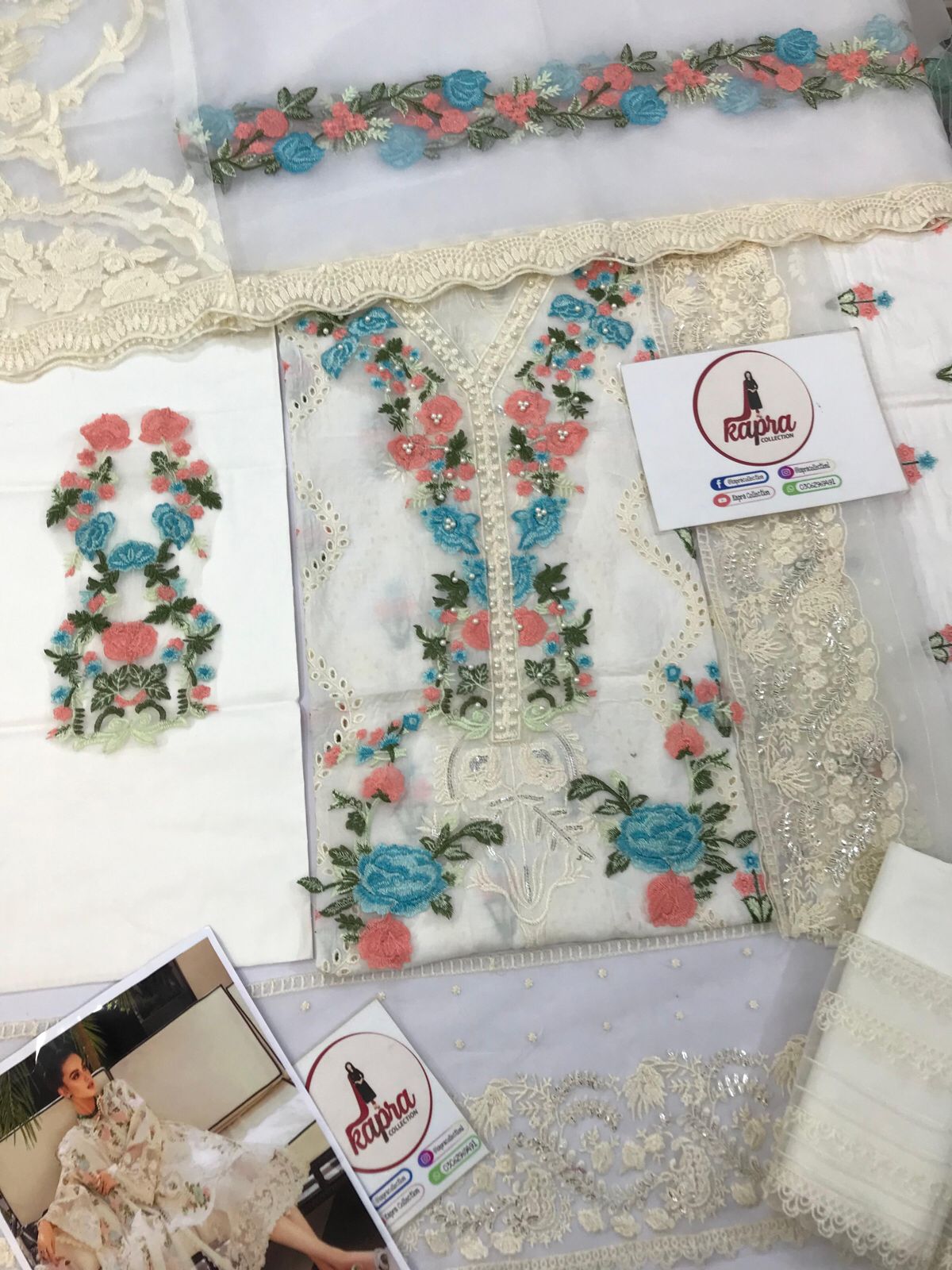 Lawn for women clothing (UNSTITCHED) by Kapra Collection - Kapra Collection