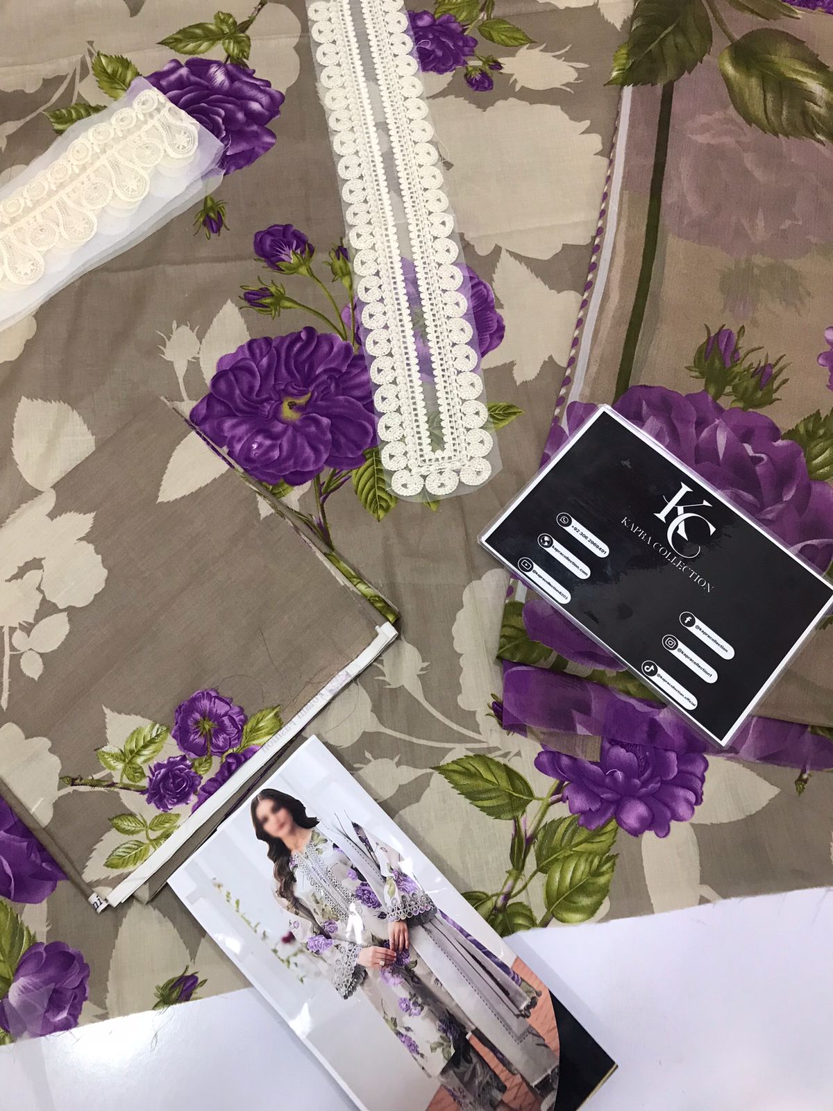 Lawn for women clothing (UNSTITCHED) by Kapra Collection - Kapra Collection
