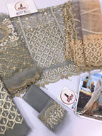 Organza for women clothing (UNSTITCHED) by Kapra Collection - Kapra Collection