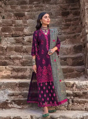 Luxury embroidered lawn collection replica unstitched - Kapra Collection