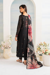 A high-quality lawn suit featuring: - Kapra Collection