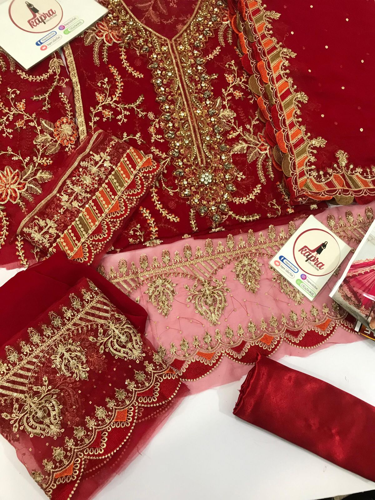 Chiffon for women clothing (UNSTITCHED) by Kapra Collection - Kapra Collection