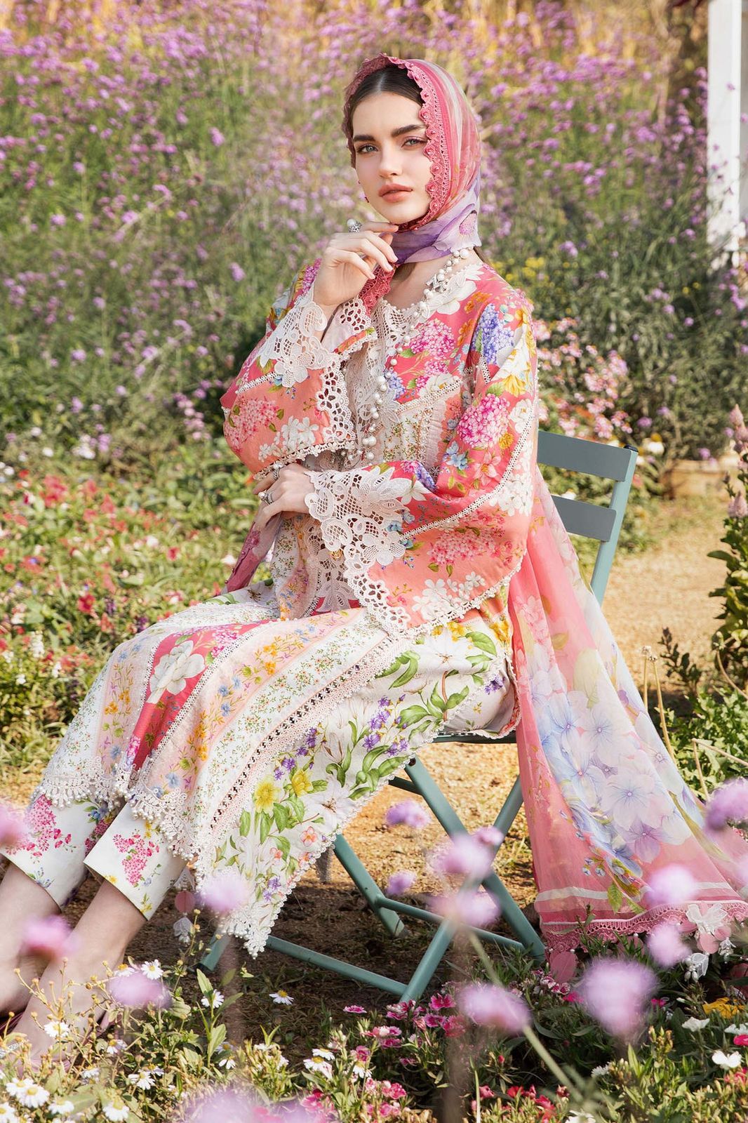 3 piece unstitched printed lawn suit | m print Is there a specific design or color you're looking for in the suit - Kapra Collection