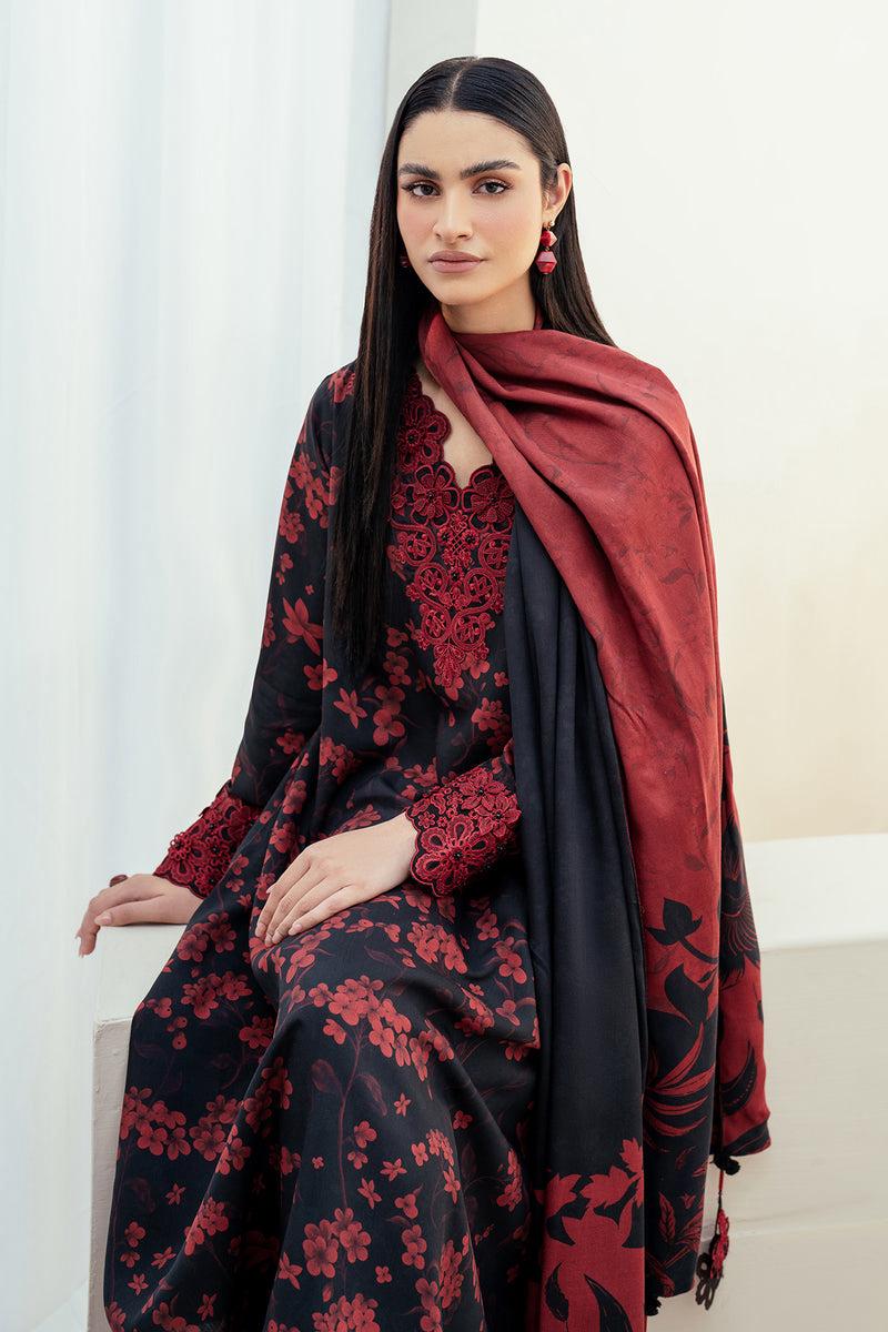 Baroque Black Digital Printed Lawn Dre’s