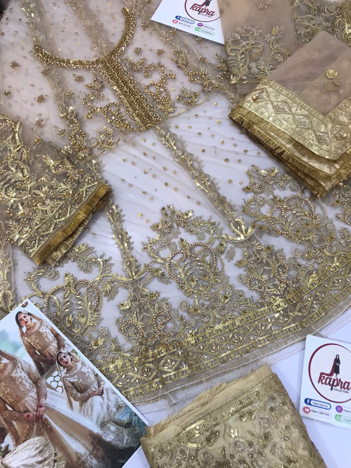 Mexi for women clothing (UNSTITCHED) by Kapra Collection - Kapra Collection
