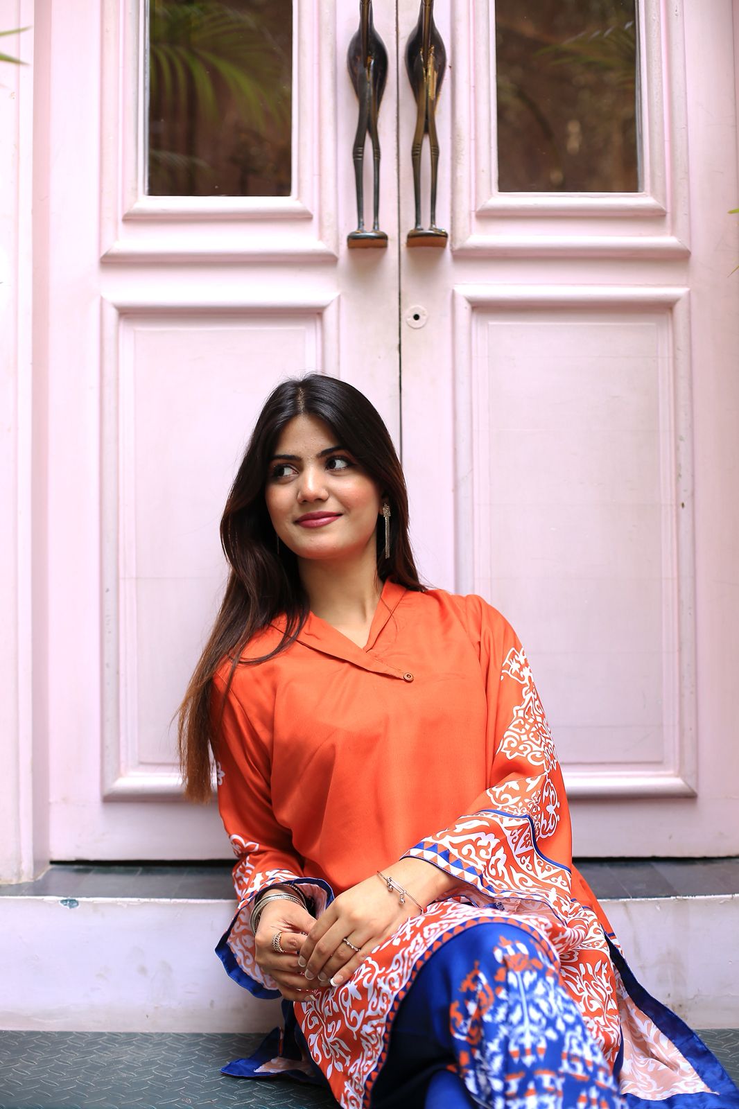 2 Piece Stitched By kapra collection