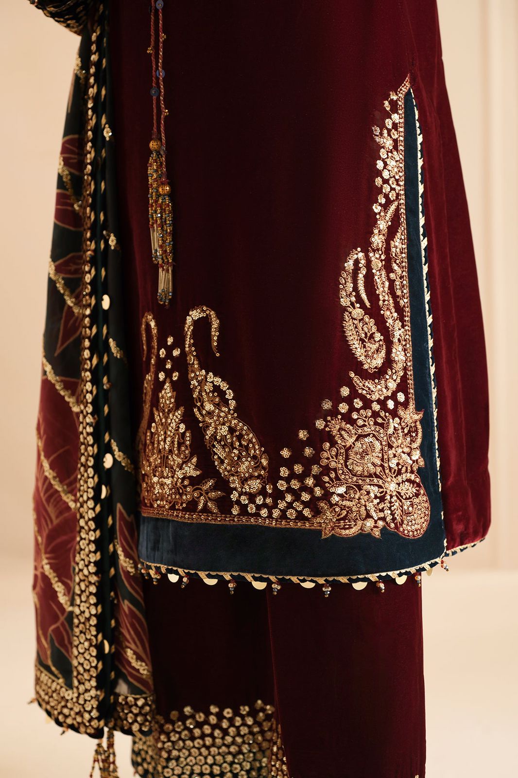 Velvet for women clothing (UNSTITCHED) by Kapra Collection