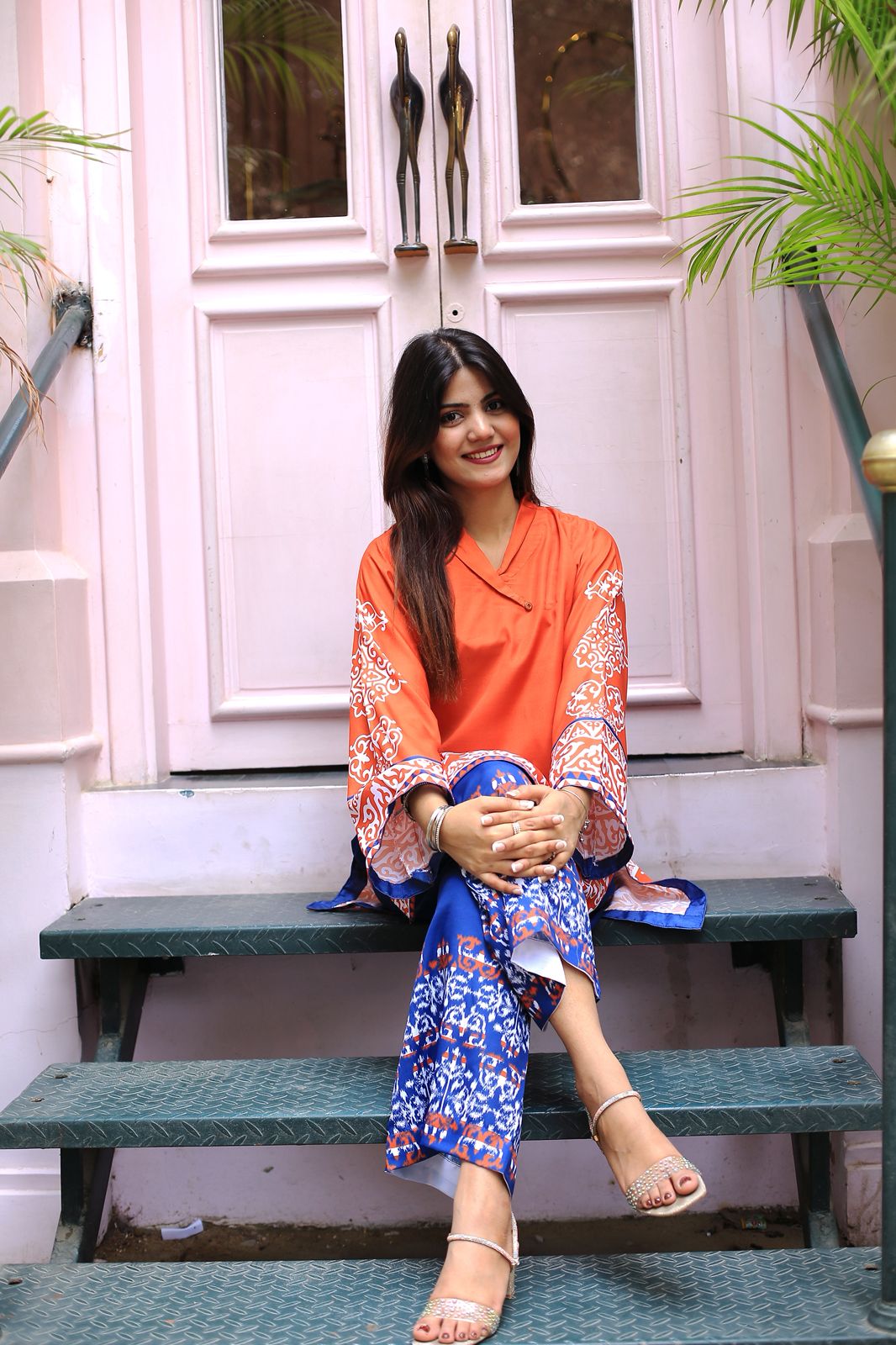 2 Piece Stitched By kapra collection