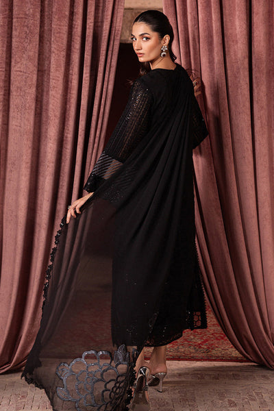 03-Piece Chiffon Suit With Embroidery | Unstitched