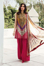 Digital Printed Lawn 03-Piece Dress - Kapra Collection