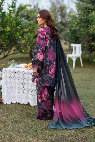 Digital Printed Lawn 03-Piece Dress - Kapra Collection
